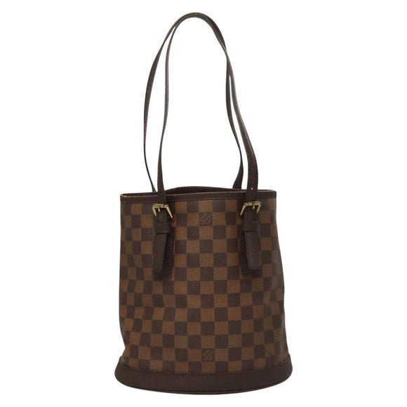 LOUIS VUITTON Damier Ebene Marais Shoulder Bag N42240 LV Auth 116866