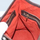 LOUIS VUITTON Damier Ebene Marais Shoulder Bag N42240 LV Auth 116866-21