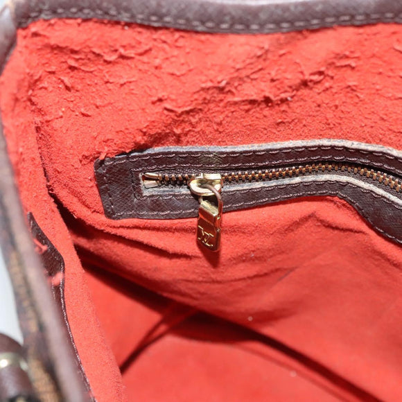 LOUIS VUITTON Damier Ebene Marais Shoulder Bag N42240 LV Auth 116866