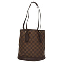 LOUIS VUITTON Damier Ebene Marais Shoulder Bag N42240 LV Auth 116866-2