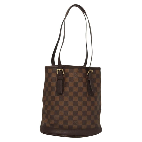 LOUIS VUITTON Damier Ebene Marais Shoulder Bag N42240 LV Auth 116866