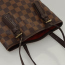 LOUIS VUITTON Damier Ebene Marais Shoulder Bag N42240 LV Auth 116866-6