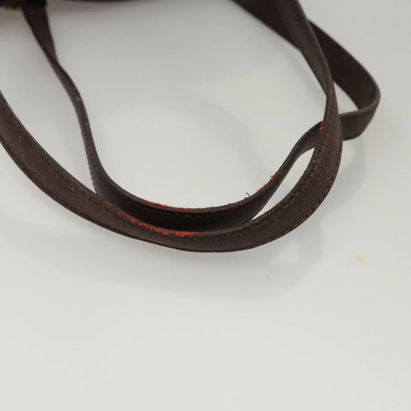 LOUIS VUITTON Damier Ebene Marais Shoulder Bag N42240 LV Auth 116866