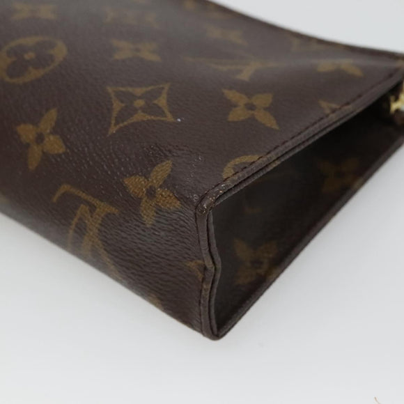 LOUIS VUITTON Monogram Posh Toilette 15 Pouch M47546 LV Auth 116887