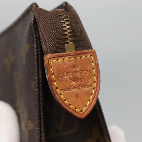 LOUIS VUITTON Monogram Posh Toilette 15 Pouch M47546 LV Auth 116887