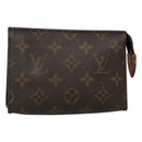 LOUIS VUITTON Monogram Posh Toilette 15 Pouch M47546 LV Auth 116887-1