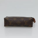 LOUIS VUITTON Monogram Posh Toilette 15 Pouch M47546 LV Auth 116887-6