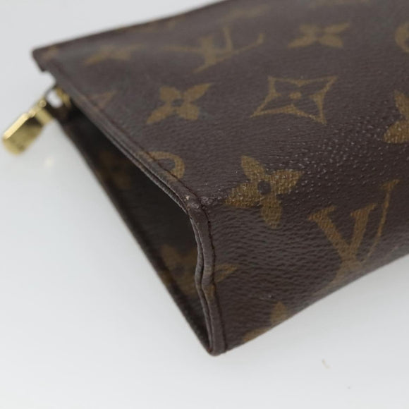 LOUIS VUITTON Monogram Posh Toilette 15 Pouch M47546 LV Auth 116887