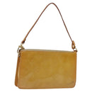 LOUIS VUITTON Monogram Vernis Lexington Accessory Pouch Beige M91010 Auth 116900-1
