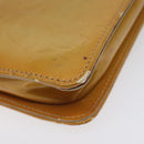 LOUIS VUITTON Monogram Vernis Lexington Accessory Pouch Beige M91010 Auth 116900-16