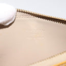 LOUIS VUITTON Monogram Vernis Lexington Accessory Pouch Beige M91010 Auth 116900-17