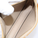 LOUIS VUITTON Monogram Vernis Lexington Accessory Pouch Beige M91010 Auth 116900-11
