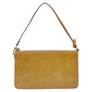 LOUIS VUITTON Monogram Vernis Lexington Accessory Pouch Beige M91010 Auth 116900-13