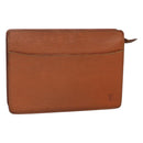 LOUIS VUITTON Epi Pochette Homme Clutch Bag Zipangu Gold M52528 LV Auth 116908-1