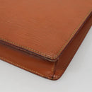 LOUIS VUITTON Epi Pochette Homme Clutch Bag Zipangu Gold M52528 LV Auth 116908-15