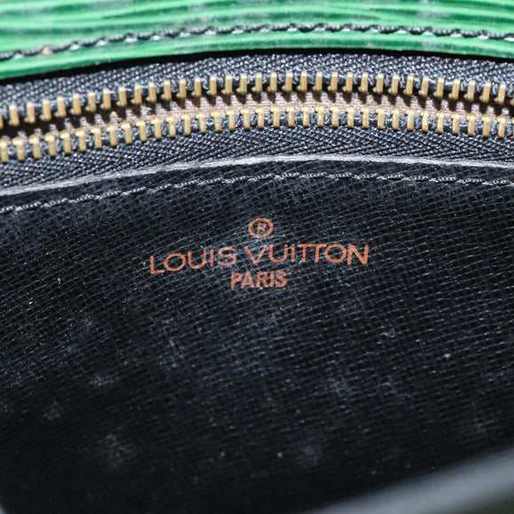 LOUIS VUITTON Epi Saint Cloud GM Shoulder Bag Green M52194 LV Auth 116909