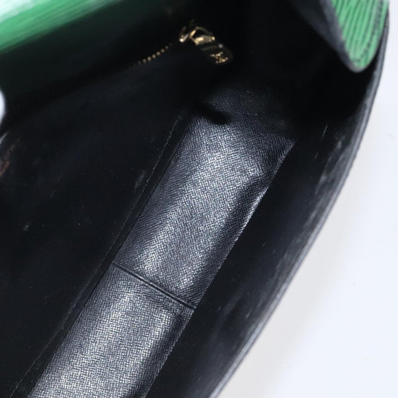 LOUIS VUITTON Epi Saint Cloud GM Shoulder Bag Green M52194 LV Auth 116909