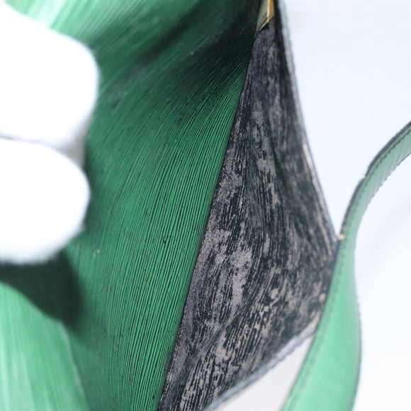 LOUIS VUITTON Epi Saint Cloud GM Shoulder Bag Green M52194 LV Auth 116909