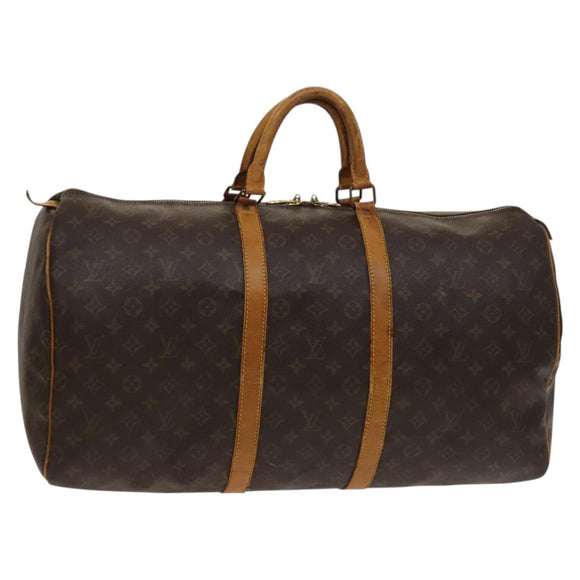 LOUIS VUITTON Monogram Keepall 50 Boston Bag M41426 LV Auth 116929