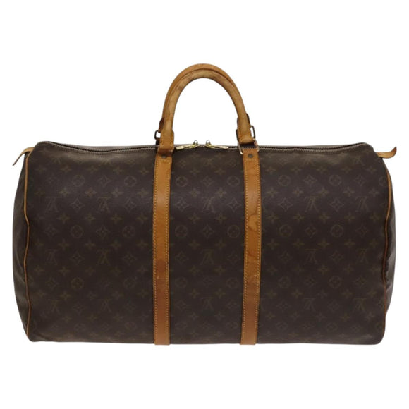 LOUIS VUITTON Monogram Keepall 50 Boston Bag M41426 LV Auth 116929