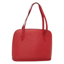 LOUIS VUITTON Epi Lussac Shoulder Bag Red M52287 LV Auth 116939-1