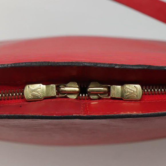 LOUIS VUITTON Epi Lussac Shoulder Bag Red M52287 LV Auth 116939