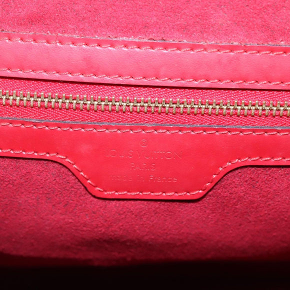 LOUIS VUITTON Epi Lussac Shoulder Bag Red M52287 LV Auth 116939
