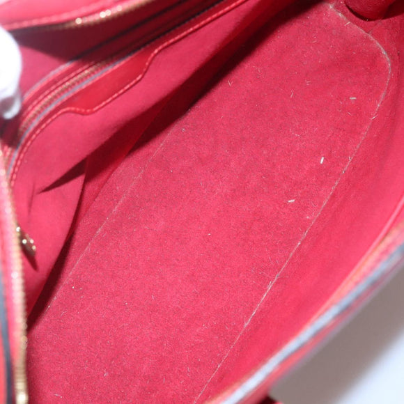 LOUIS VUITTON Epi Lussac Shoulder Bag Red M52287 LV Auth 116939