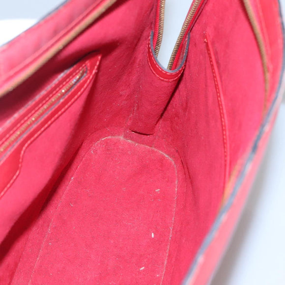 LOUIS VUITTON Epi Lussac Shoulder Bag Red M52287 LV Auth 116939