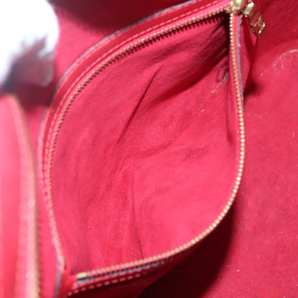 LOUIS VUITTON Epi Lussac Shoulder Bag Red M52287 LV Auth 116939