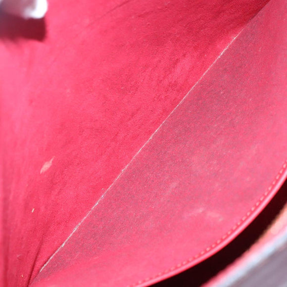 LOUIS VUITTON Epi Lussac Shoulder Bag Red M52287 LV Auth 116939