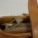 LOUIS VUITTON Monogram Vernis Houston Hand Bag Beige M91004 LV Auth 116941-19