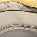 LOUIS VUITTON Monogram Vernis Houston Hand Bag Beige M91004 LV Auth 116941-20