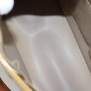 LOUIS VUITTON Monogram Vernis Houston Hand Bag Beige M91004 LV Auth 116941-9