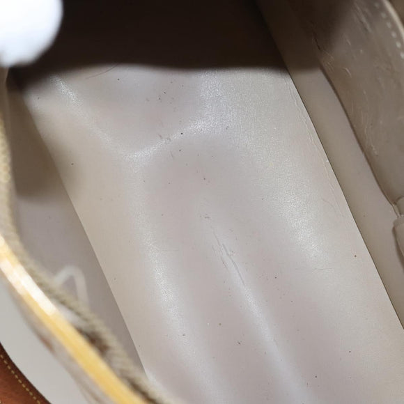 LOUIS VUITTON Monogram Vernis Houston Hand Bag Beige M91004 LV Auth 116941