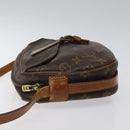 LOUIS VUITTON Monogram Jeune Fille GM Shoulder Bag M51225 LV Auth 116960-4
