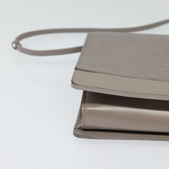 LOUIS VUITTON Epi Honfleur Clutch Bag Lilac M5273B LV Auth 116972