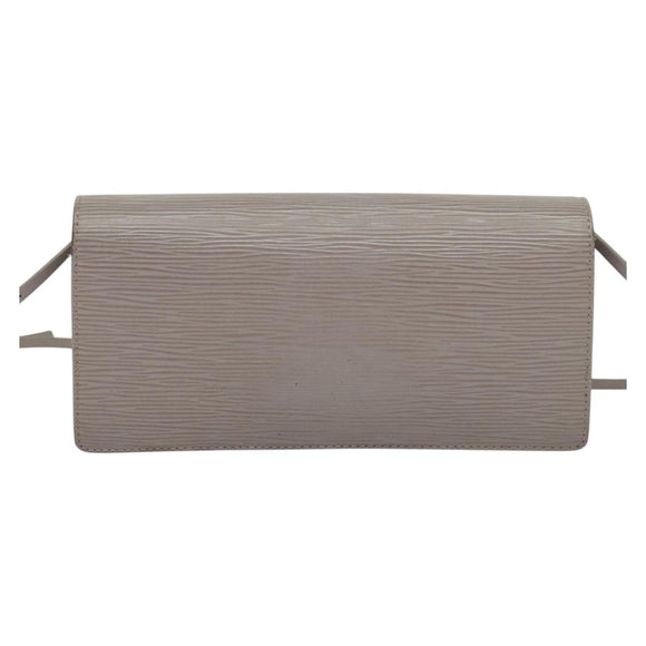 LOUIS VUITTON Epi Honfleur Clutch Bag Lilac M5273B LV Auth 116972
