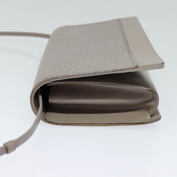 LOUIS VUITTON Epi Honfleur Clutch Bag Lilac M5273B LV Auth 116972
