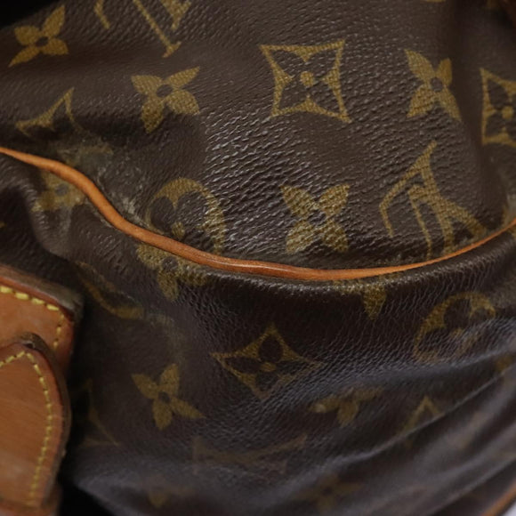 LOUIS VUITTON Monogram Saumur 43 Shoulder Bag M42252 LV Auth 116983