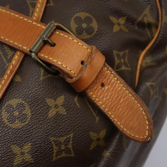 LOUIS VUITTON Monogram Saumur 43 Shoulder Bag M42252 LV Auth 116983