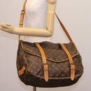 LOUIS VUITTON Monogram Saumur 43 Shoulder Bag M42252 LV Auth 116983-29