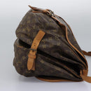 LOUIS VUITTON Monogram Saumur 43 Shoulder Bag M42252 LV Auth 116983-4