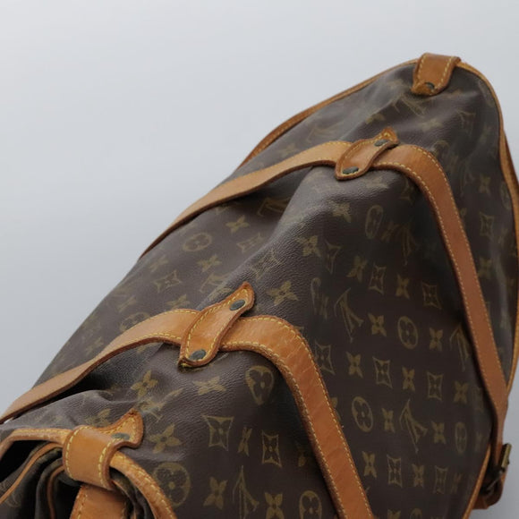 LOUIS VUITTON Monogram Saumur 43 Shoulder Bag M42252 LV Auth 116983