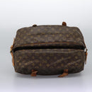 LOUIS VUITTON Monogram Saumur 43 Shoulder Bag M42252 LV Auth 116983-5