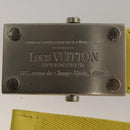 LOUIS VUITTON Ceinture Bengal Belt Cotton 42.1"" Yellow M9700 LV Auth 116992-10