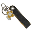 LOUIS VUITTON Monogram Eclipse Vivienne Charm Black M01469 LV Auth 116995-1