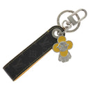 LOUIS VUITTON Monogram Eclipse Vivienne Charm Black M01469 LV Auth 116995-2
