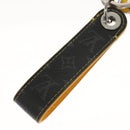 LOUIS VUITTON Monogram Eclipse Vivienne Charm Black M01469 LV Auth 116995-5