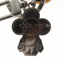 LOUIS VUITTON Monogram Eclipse Vivienne Charm Black M01469 LV Auth 116995-7